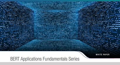 BERT Applications Fundamentals Series BERT Applications Fundamentals Series