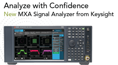 MXA Signal Analyzer from Keysight MXA Signal Analyzer from Keysight