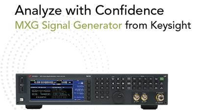 MXG Signal Generator from Keysight MXG Signal Generator from Keysight