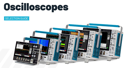 Oscilloscope Selection Guide Oscilloscope Selection Guide