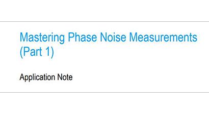 Phase Noise App Note Part 1 Phase Noise App Note Part 1