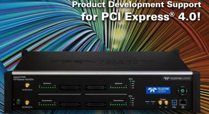 Product Development Support for PCI Express 4.0