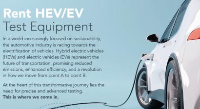 Rent HEV/EV Test Equipment