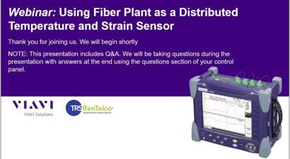 Using Fiber Plant as a Distributed Temperature and Strain Sensor