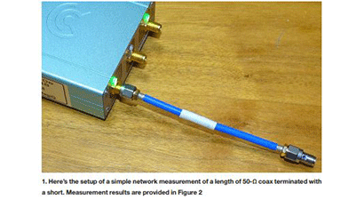 Using a VNA Like a Time-Domain Reflectometer